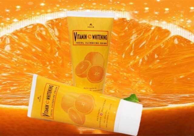[HCM]Sữa rửa mặt Aron vitamin C