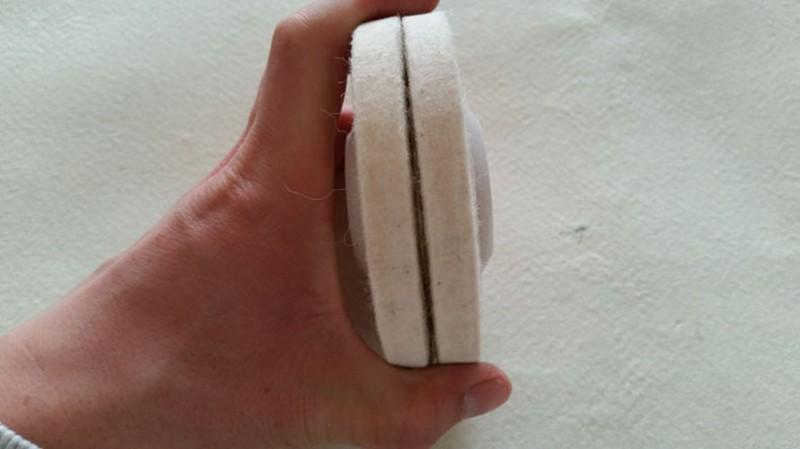 Pad nỉ đánh bóng 100mm