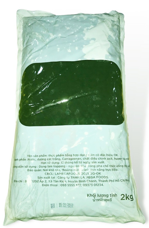 Trân châu 3Q hiệu OK bịch 2kg