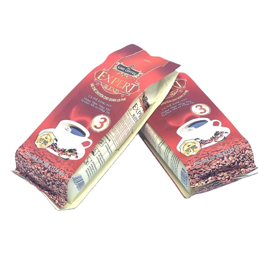 1Kg - Cà phê King Coffee pha phin EXPERT BLEND 3( Combo 2 Gói x 500gam)