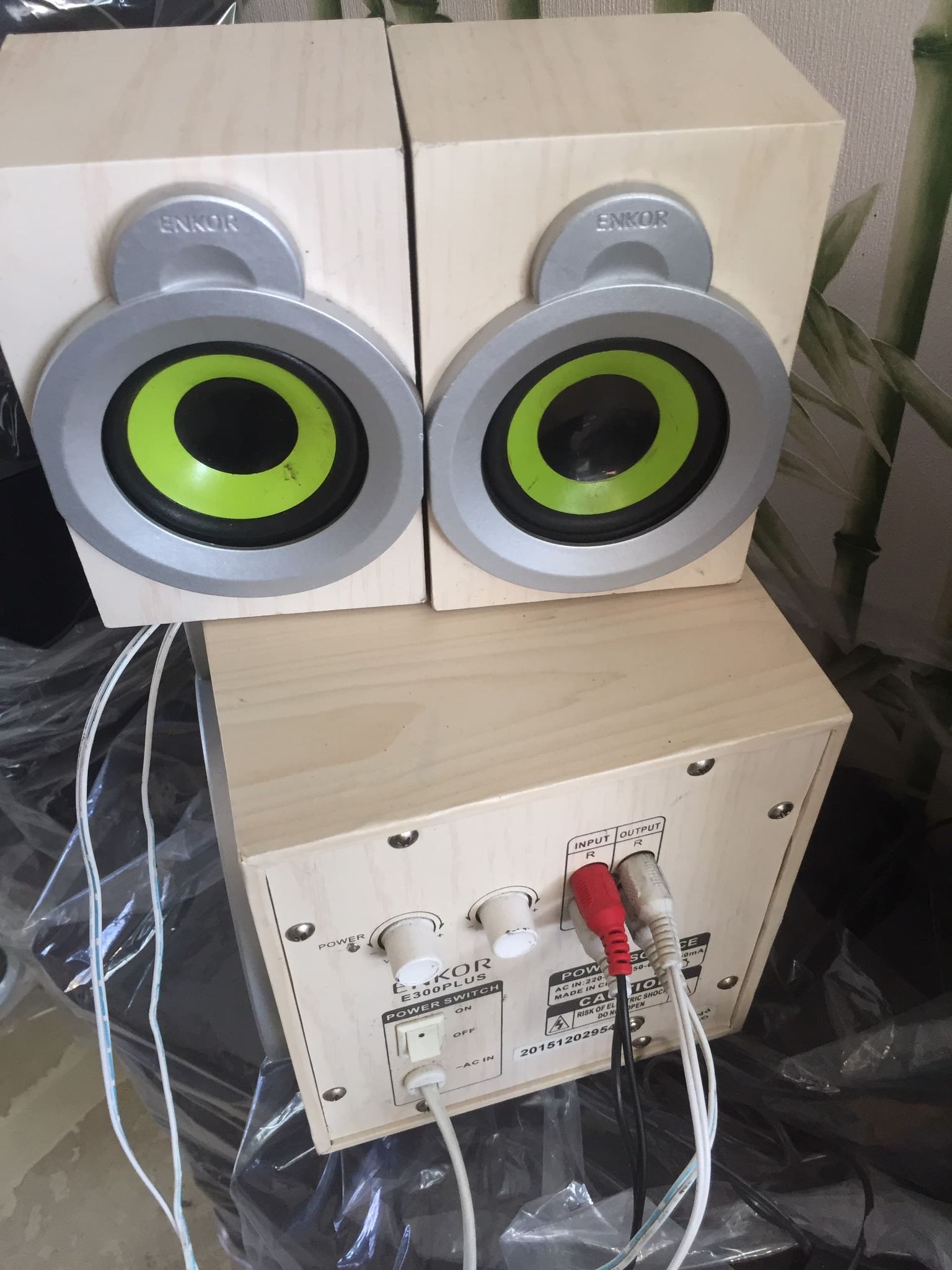 Loa vi tính Enkor E300 Plus - 2.1 Like New 95-97%
