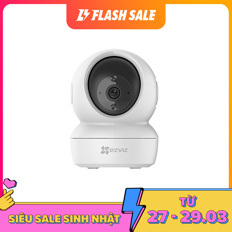 [HCM][VOUCHER 8% tối đa 800k cho đơn từ 150k] Camera IP Wifi Xoay Thông Minh EZVIZ C6N (CV246) 2.0MP (1080P) Còi hú báo trộm Đàm thoại 2 chiều - Bảo hành 25 tháng - Hãng phân phối chính thức