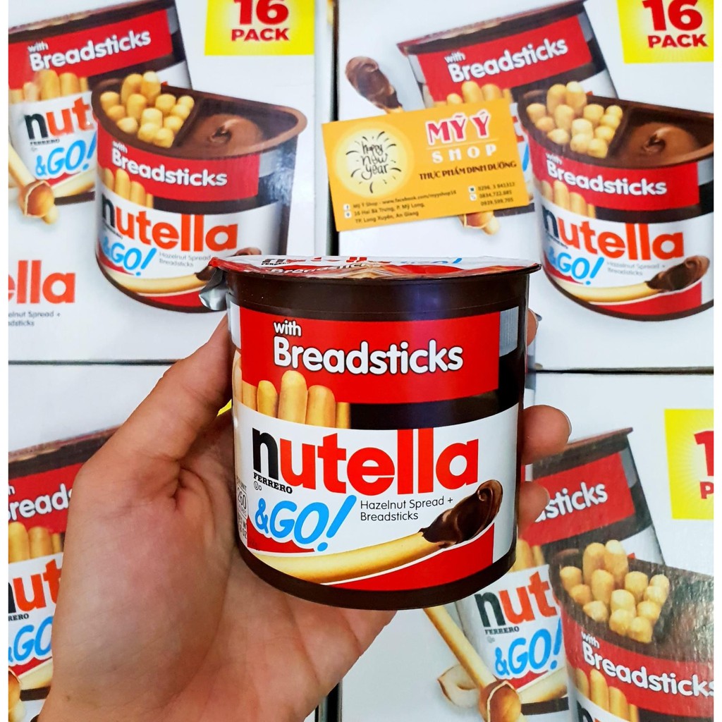 Bánh Chấm Que Nutella 52g