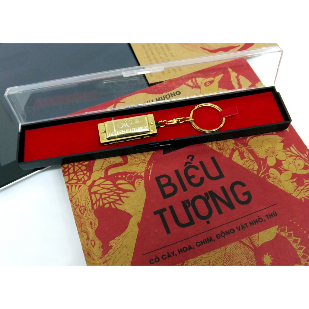 Kèn harmonica mini Golden Butterfly 5 lỗ
