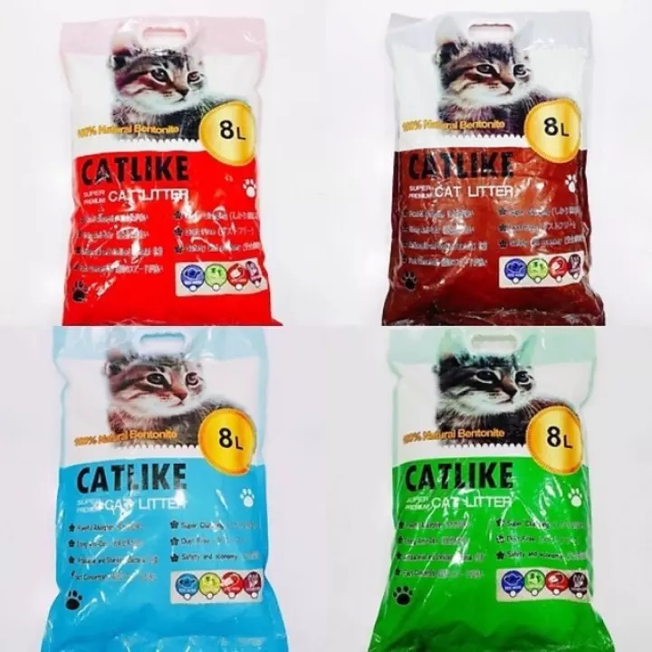 Cát vệ sinh cho mèo Catlike - Cà Phê - 8L