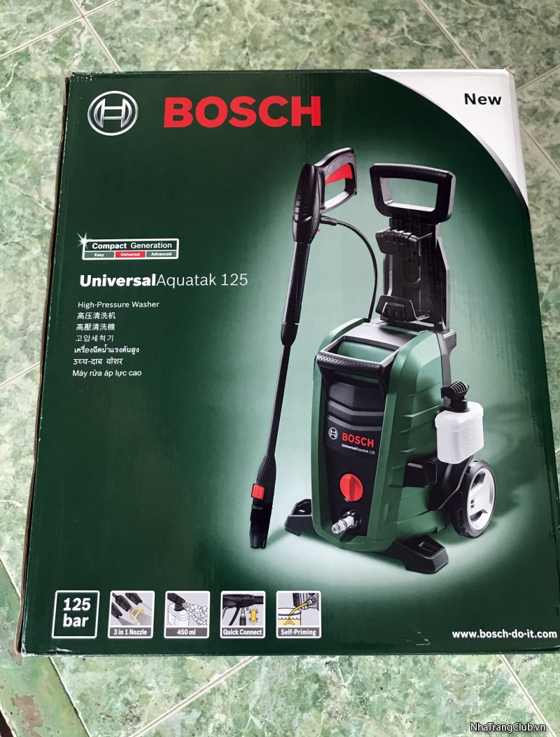 Máy xịt rửa cao áp Bosch AQT 125