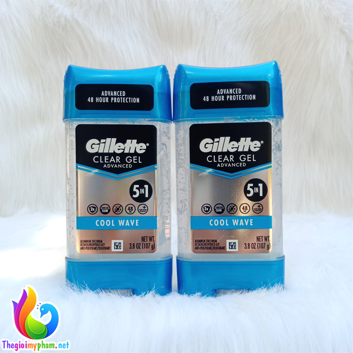 Lăn Khử Mùi Nam Gillette Cool Wave 107g