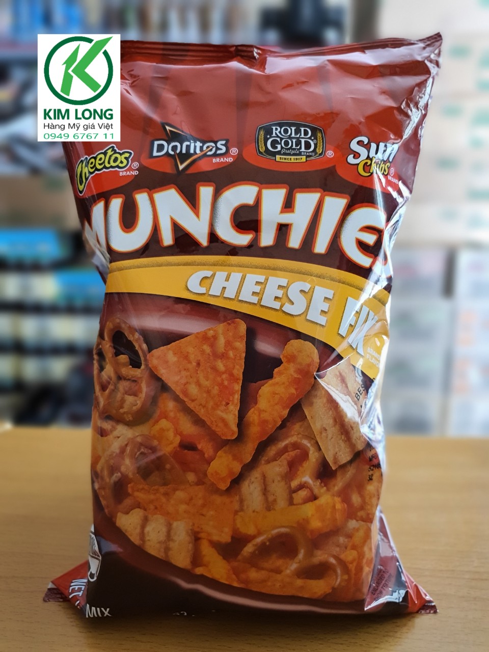 Bánh Snack Munchies Cheese Fix 262.2g (Cheetos, Doritos, Rold Gold, Sunchips)