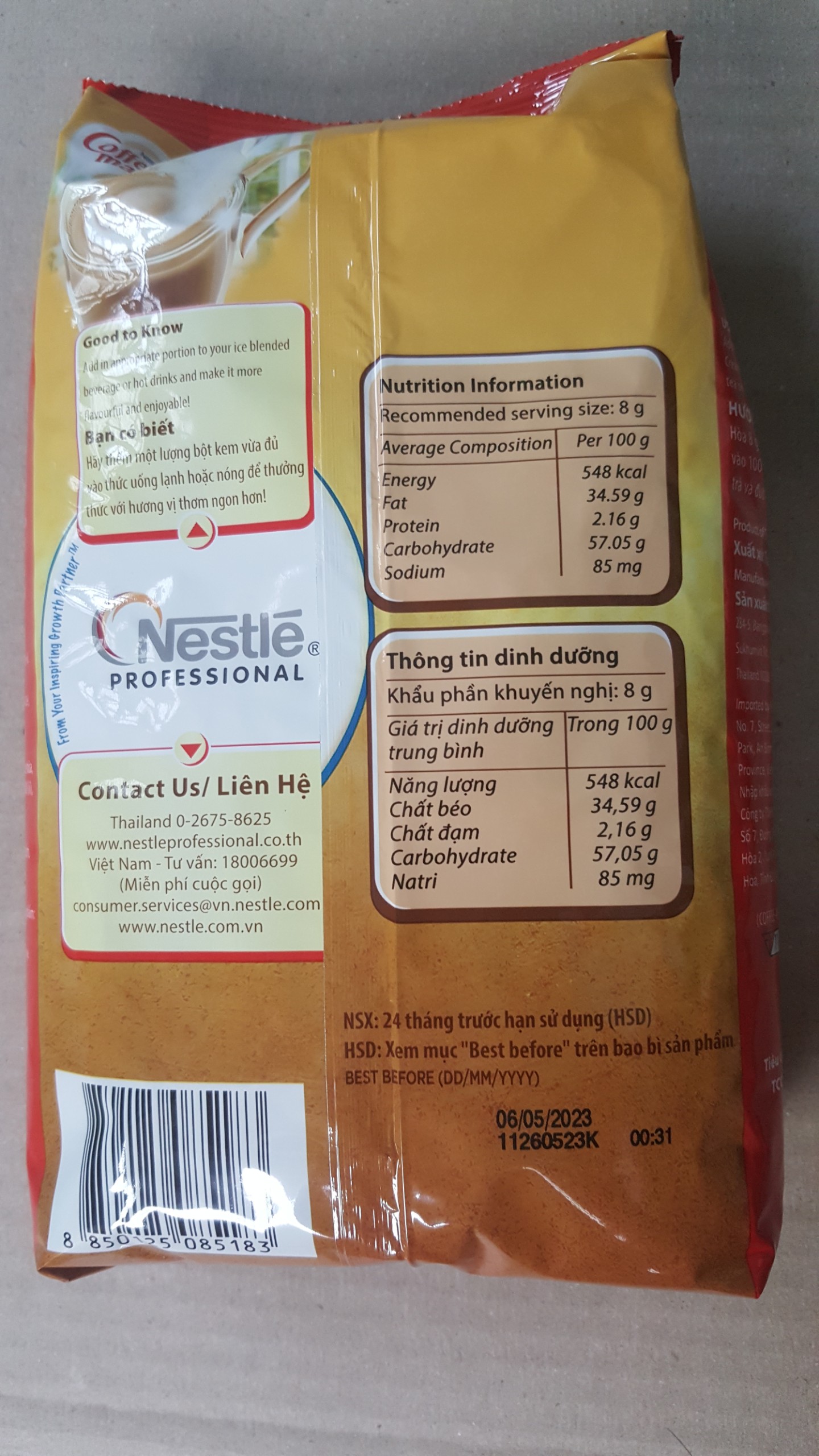 Combo of 24 Bags of Coffee Mate 453.7 Grams - Nestle