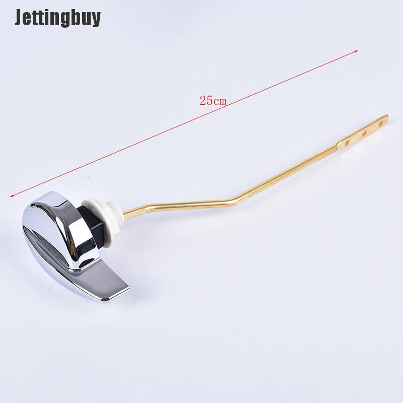 Jettingbuy 1 PC Side Mount Toilet Flush Lever Handle For Angle Fitting Toilet Tank Fittings