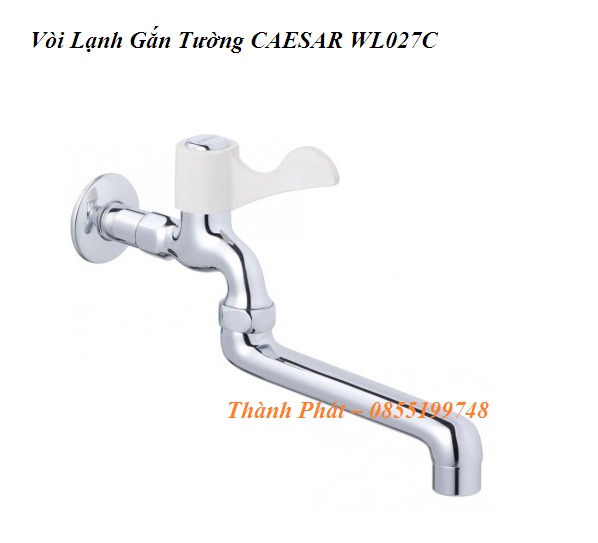 [CHÍNH HÃNG] Vòi Lạnh Gắn Tường CAESAR W027C, WP027C, WL027C