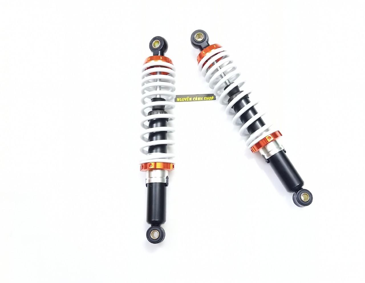 [HCM]Phuộc sau xe Wave racing boy màu trắng 1 cặp