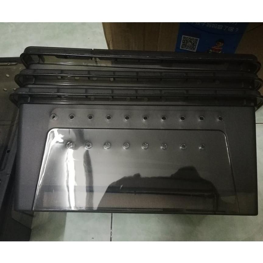 [HCM]Hộp nuôi pet màu đen (32*22*15cm)