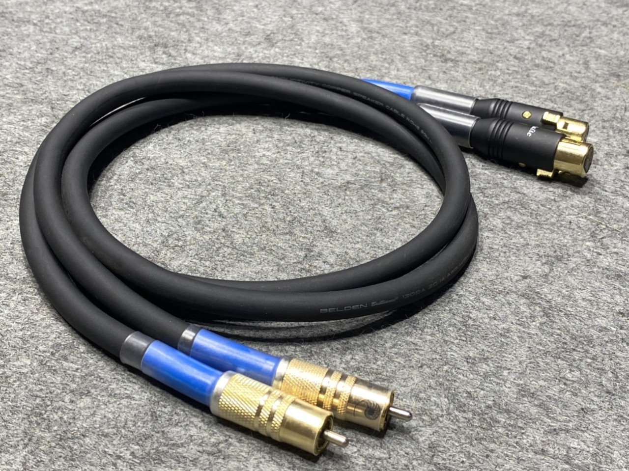 Dây Belden XLR ra RCA