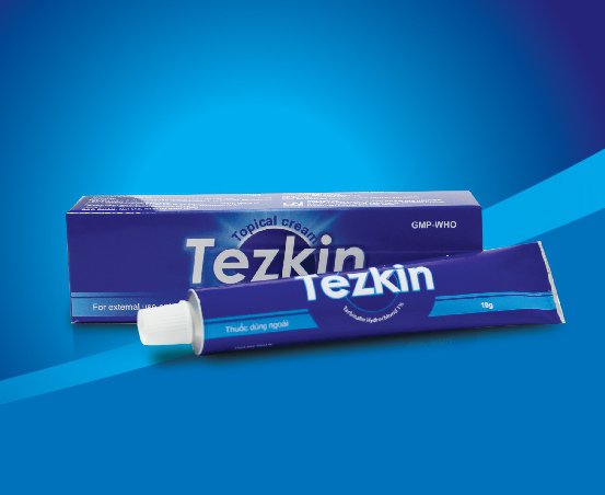 TEZKIN dạng xịt, hỗ trợ sạch nấm ngứa ngoài da