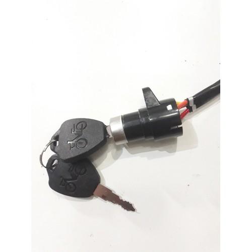 Ổ Khoá Xe Đạp Điện 2in1 Chất Lượng Cao