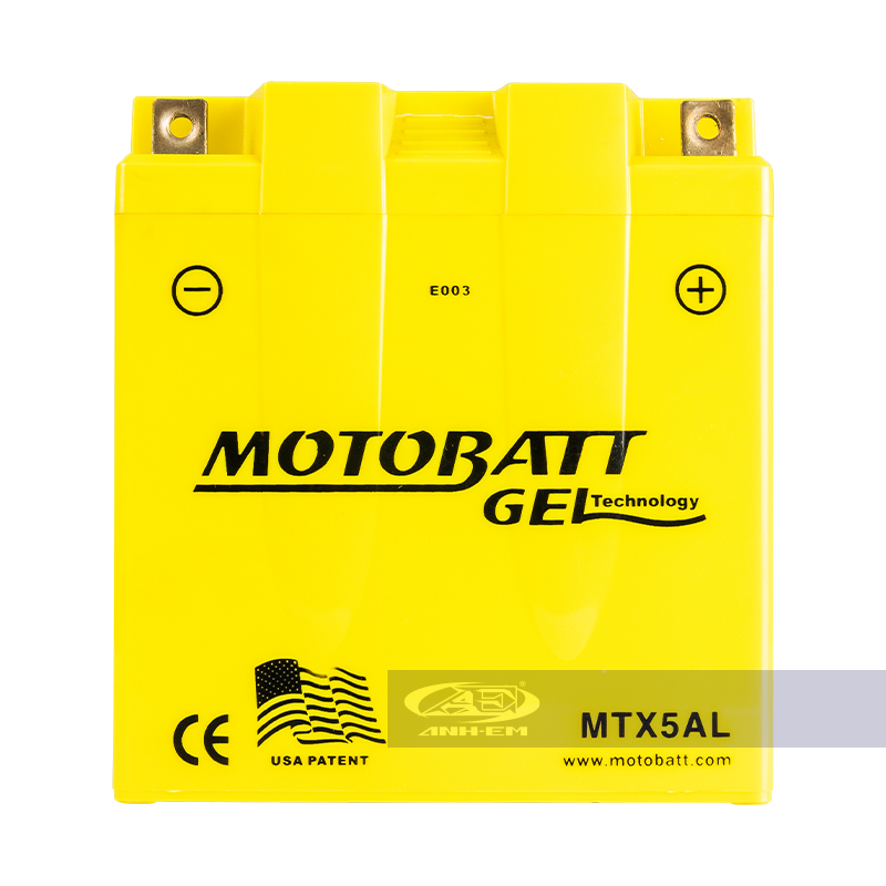 Bình motobatt 5al gel - bình cao mtb-mtx5al