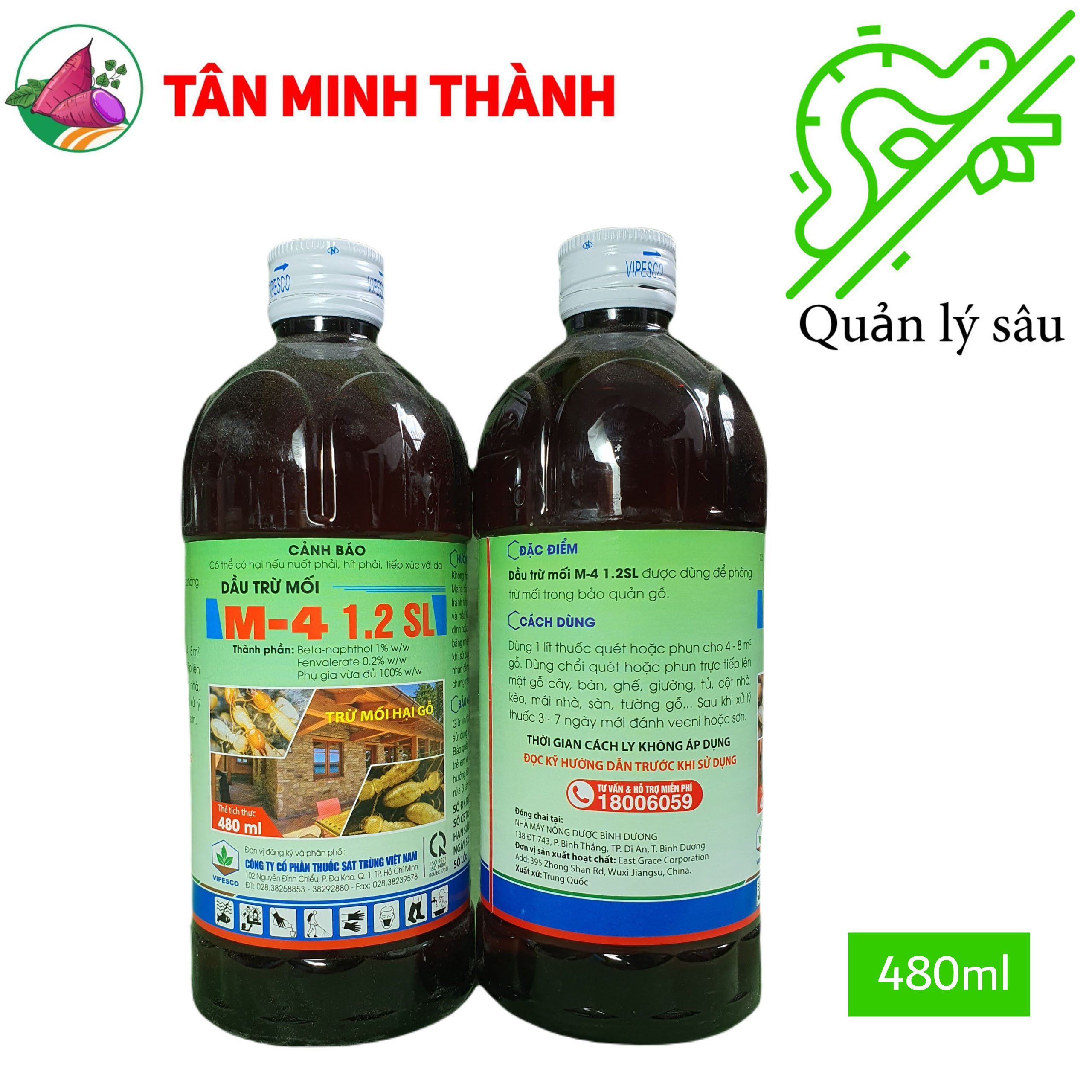 Thuốc trừ Mối M-4 Vipesco 1.2SL