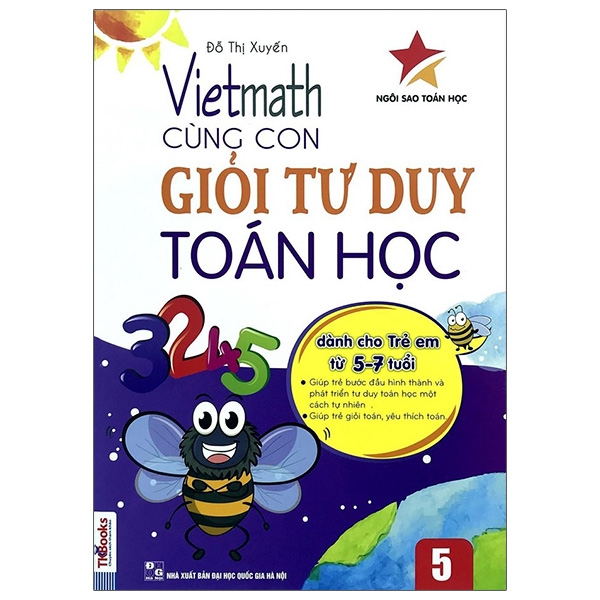Fahasa - vietmath - cùng con giỏi tư duy toán học - tập 5