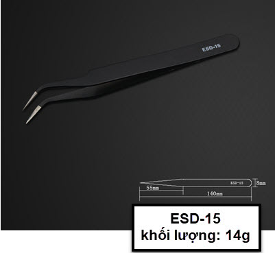 Linh kiện Nhíp chống tĩnh điện ESD-15