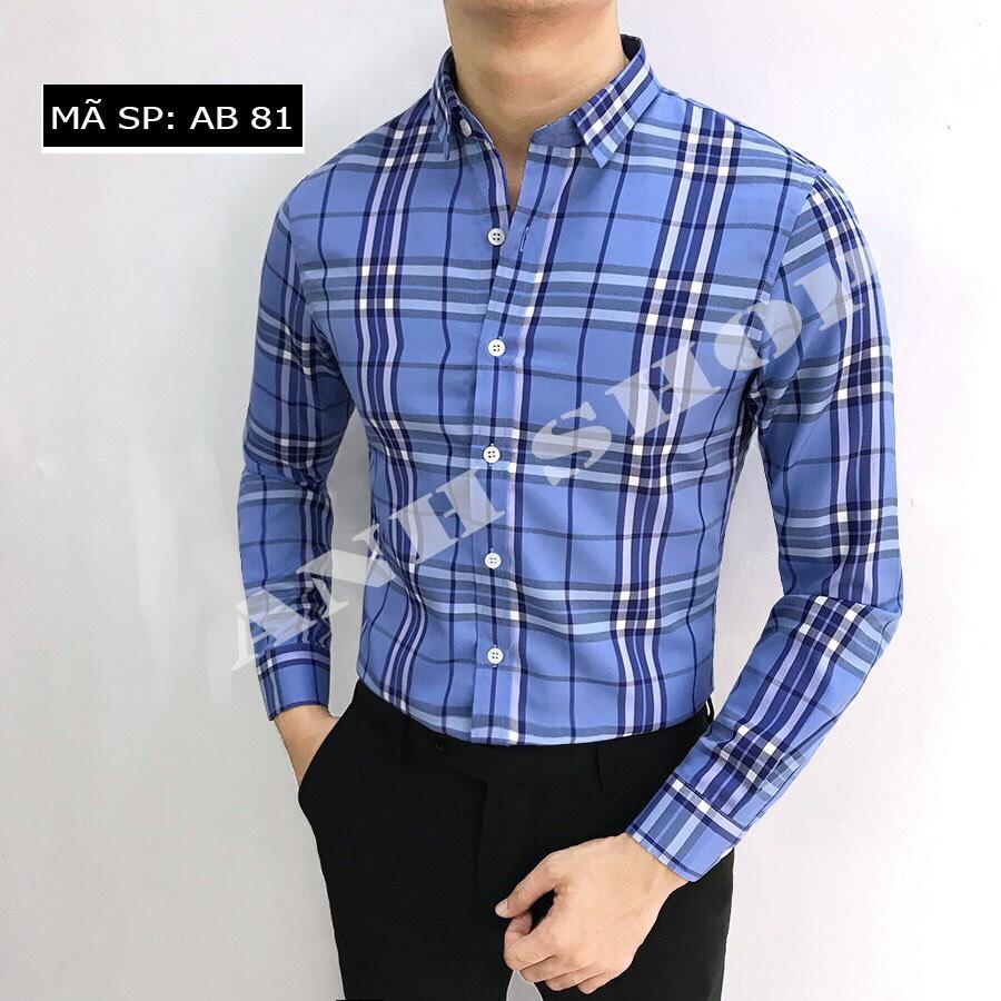 ÁO SƠ MI NAM KẺ CARO ,KIỂU DÁNG MỚI ,CỰC ĐẸP