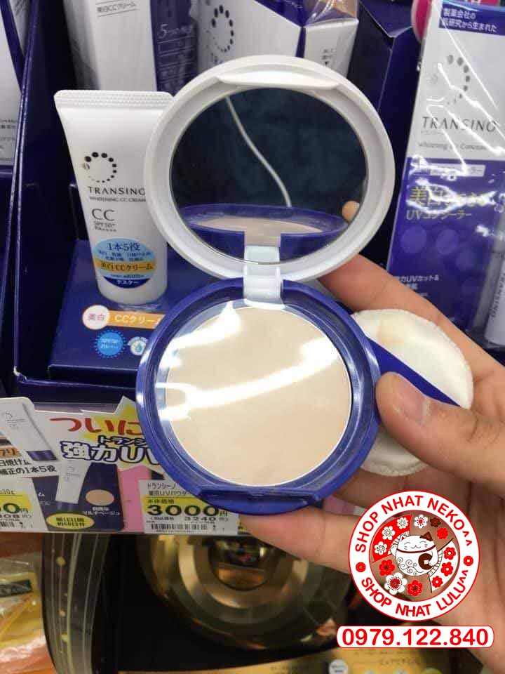 Phấn phủ Transino UV Powder SPF50/PA++++ chuẩn Nhật