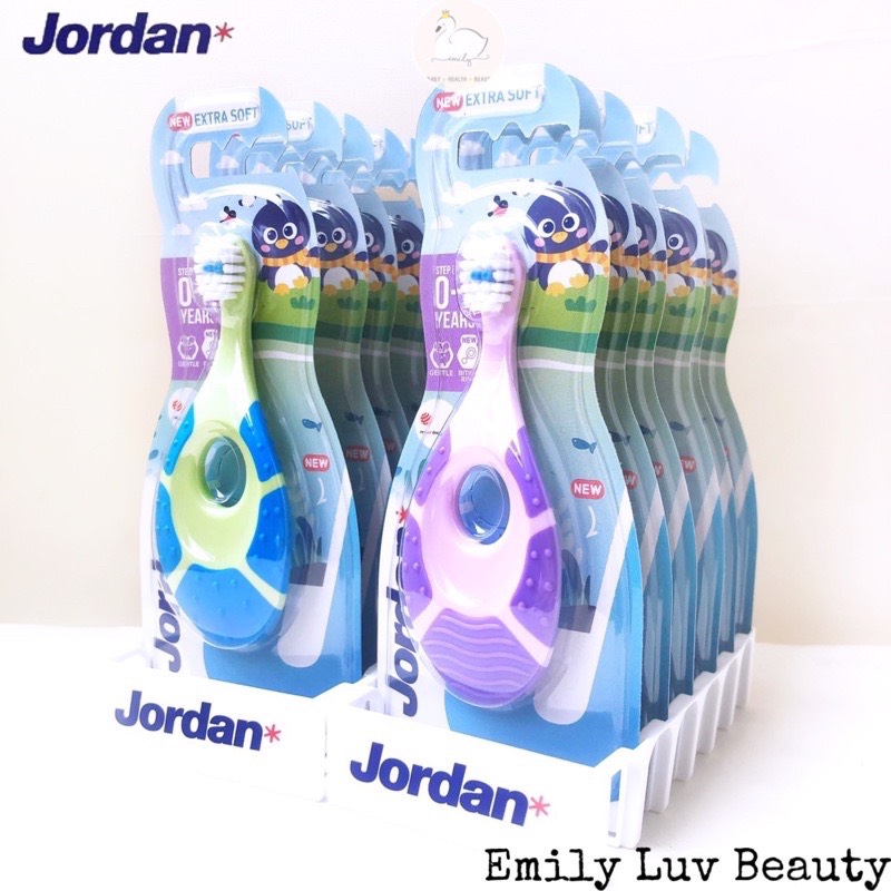 Bàn chải đánh răng Jordan Step 1 lông chải siêu mềm