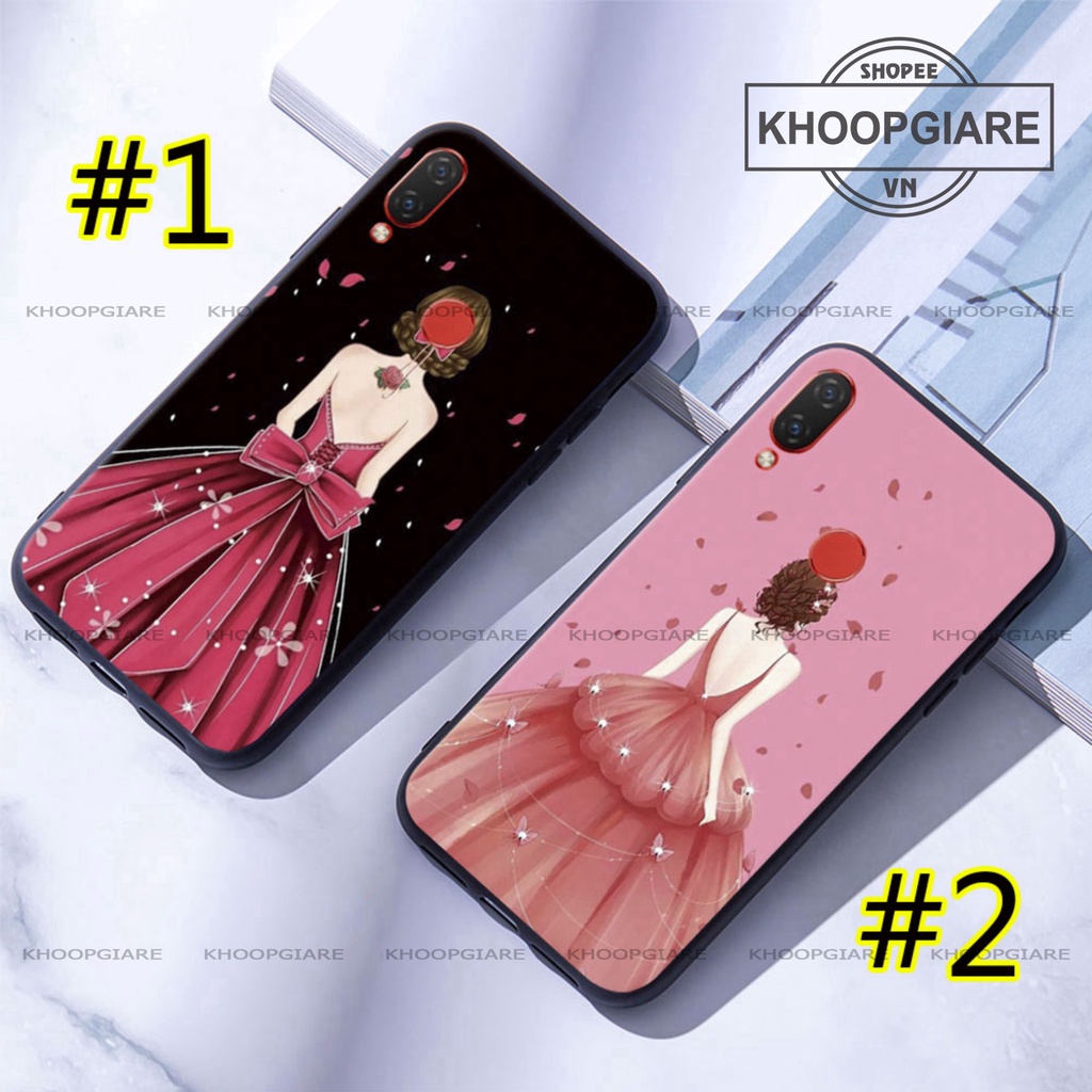 Ốp lưng Huawei Nova 2i, Nova 3i, Nova 3e cô gái dễ thương
