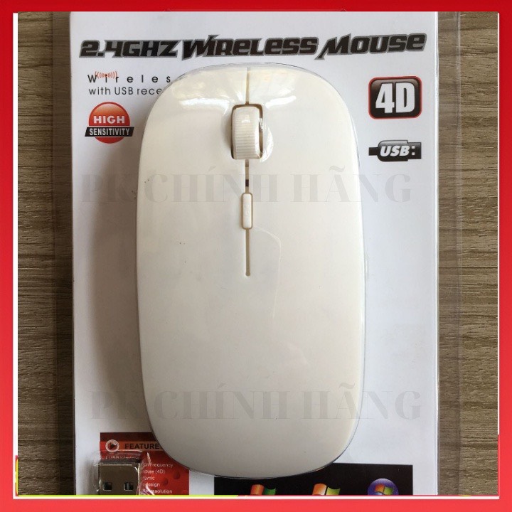 Chuột máy tính V82  không dây mỏng DPI siêu bền,Bảo Hành 12 Tháng