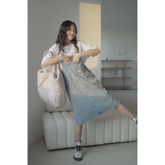 yếm jeans nữ LOLLIE STUDIO YA108 YA110 dáng váy