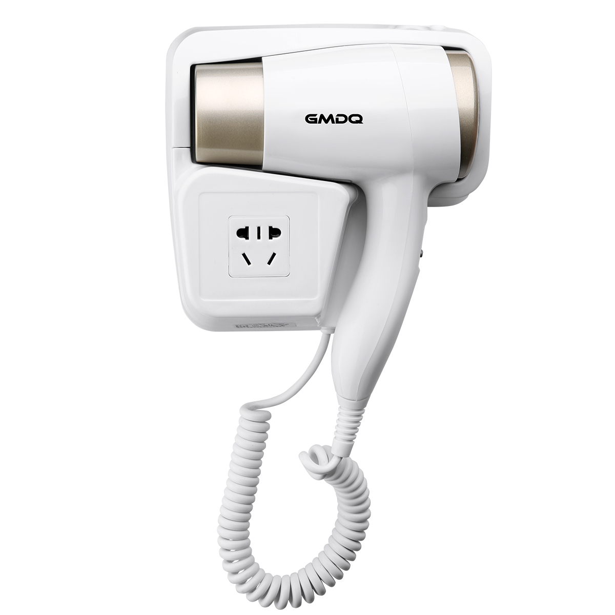 Máy sấy tóc treo tường tích hợp ổ cắm
