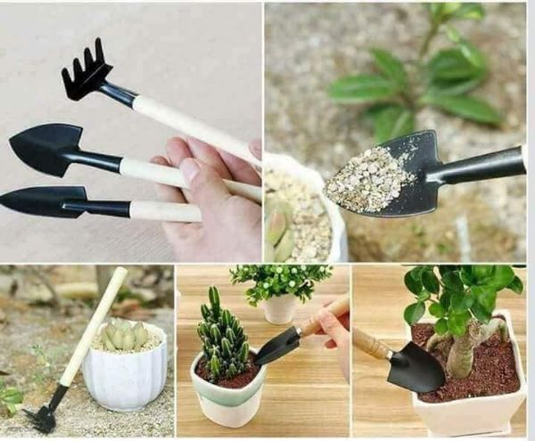 BỘ CUỐC XẺNG LÀM VƯỜN MINI 3 MÓN