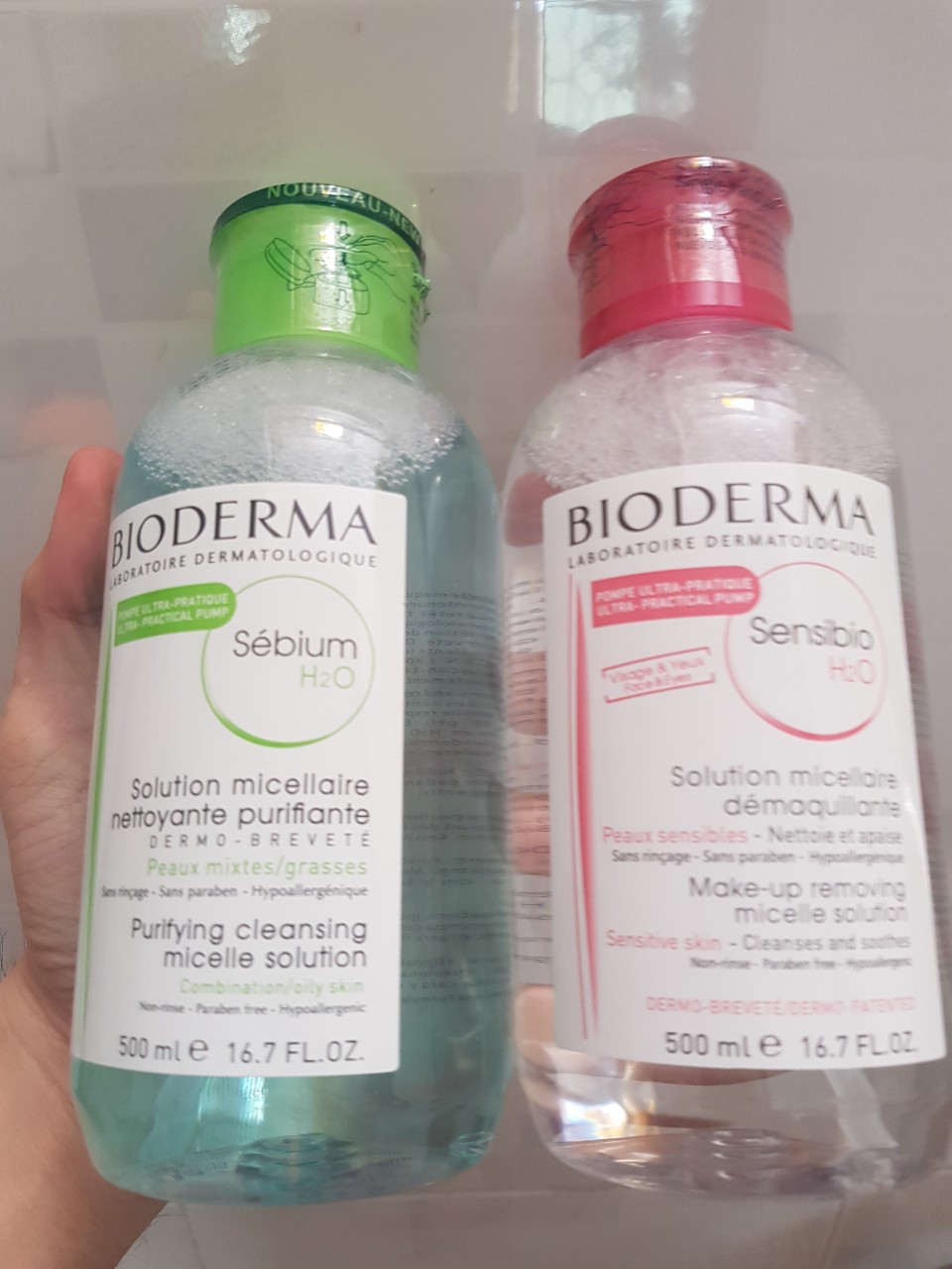 Nước tẩy trang Bioderma 500ml