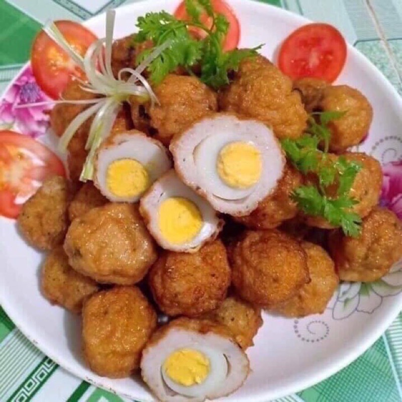Chả cá trứng cút 500gr (giao tphcm)