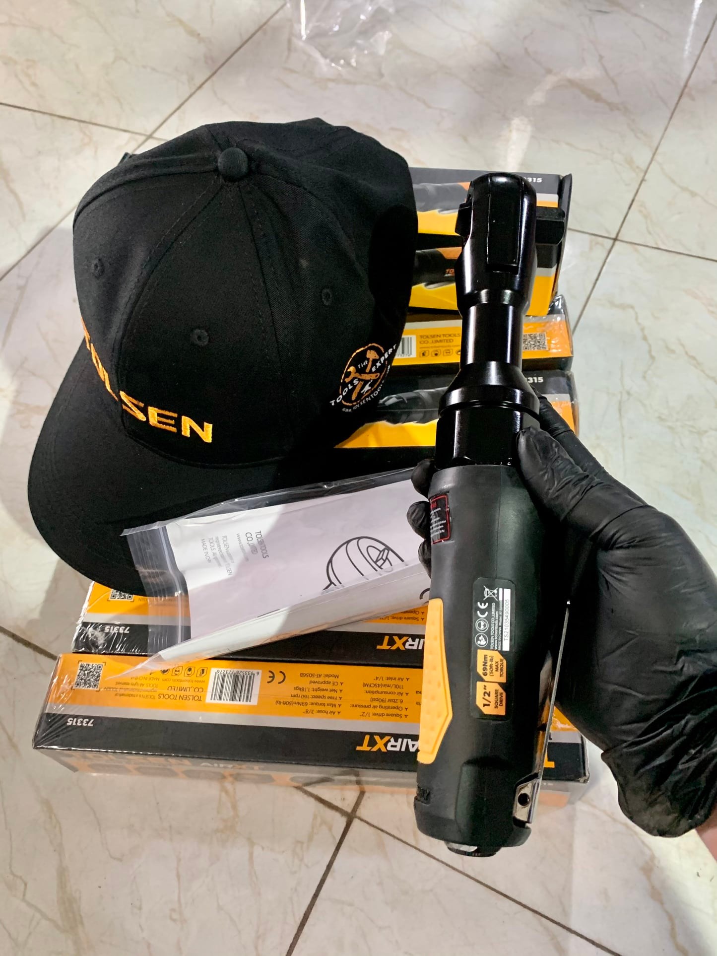 TAY MỞ ỐC NGANG  1/2 TOLSEN 73315