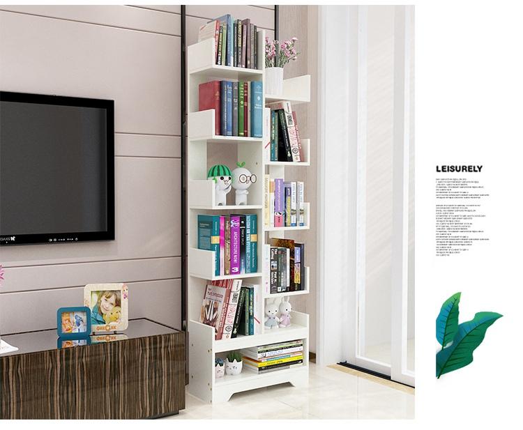 Kệ sách hình cây 9 - 11 tầng có ngăn