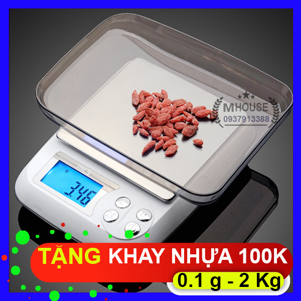 Table TopScale. Kitchen Scale, Digital Weight Scale Measuring 0.1g/2kg