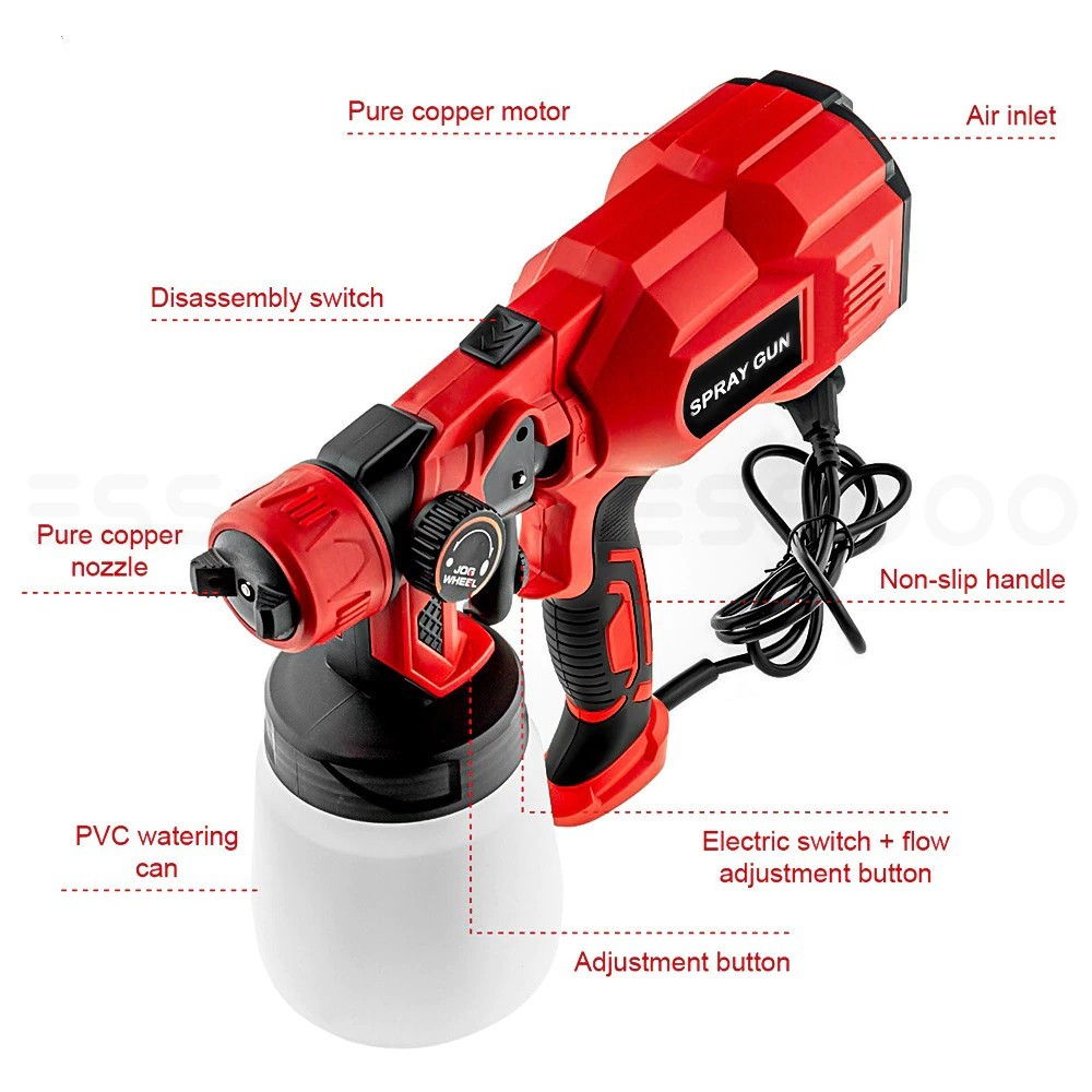 Máy Phun Sơn Điện Đài Loan 220V-550W