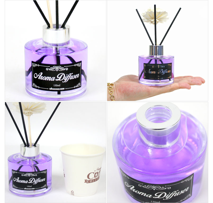 Chai Tinh dầu thơm phòng khử mùi Aroma Diffuser Hàn Quốc 130ml BH346