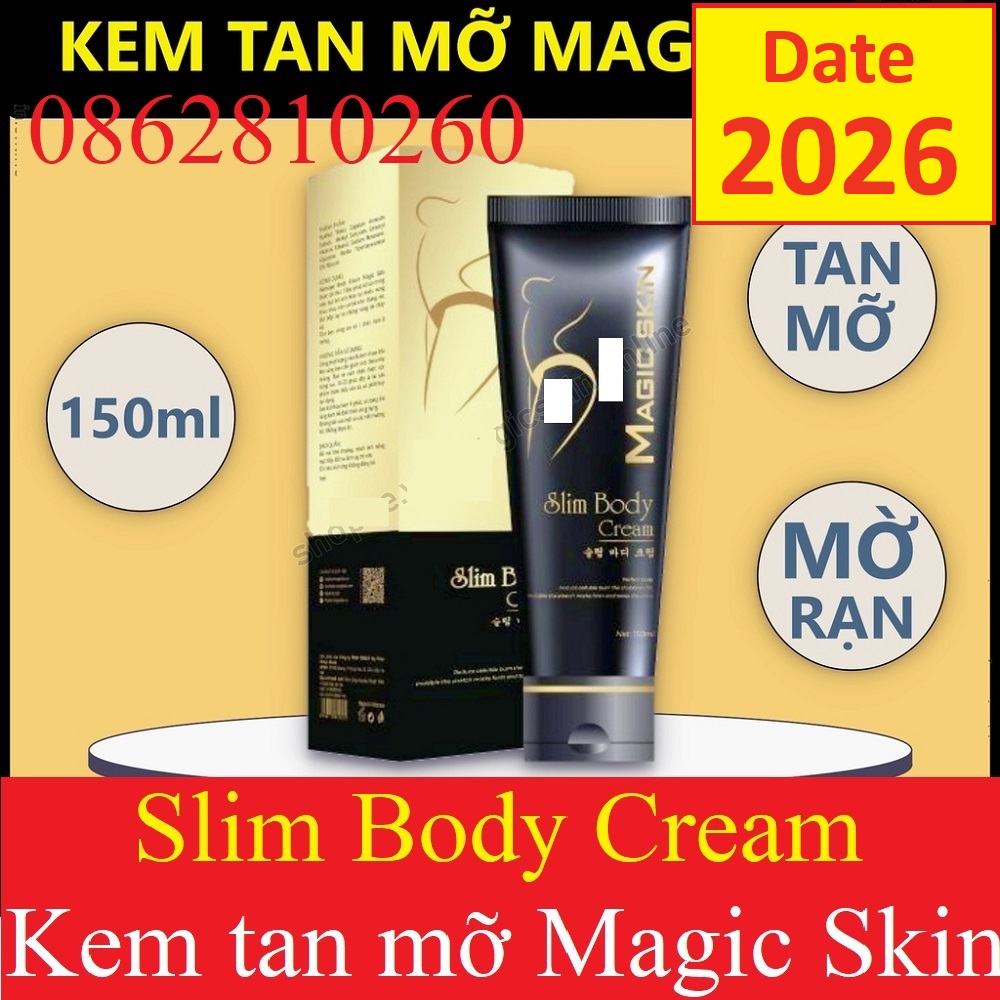 Kem Tan Mỡ Quế Gừng Magic Skin Slim Body Cream [CHÍNH HÃNG ]