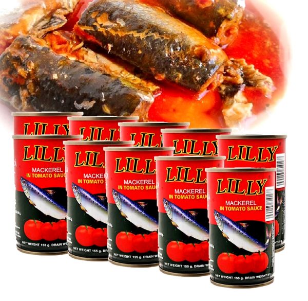 COMBO 10 HỘP CÁ NỤC SỐT CÀ 155g
