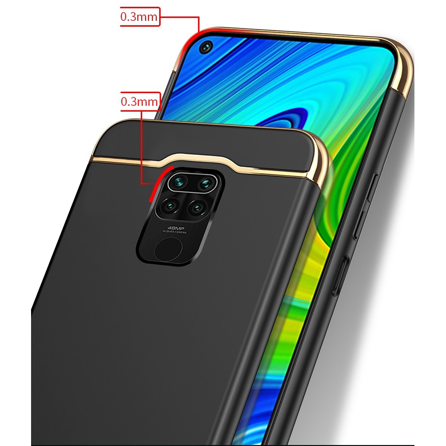 ỐP LƯNG 3 MẢNH CHO XIAOMI REDMI NOTE9 ,NOTE 9S,NOTE 9 PRO