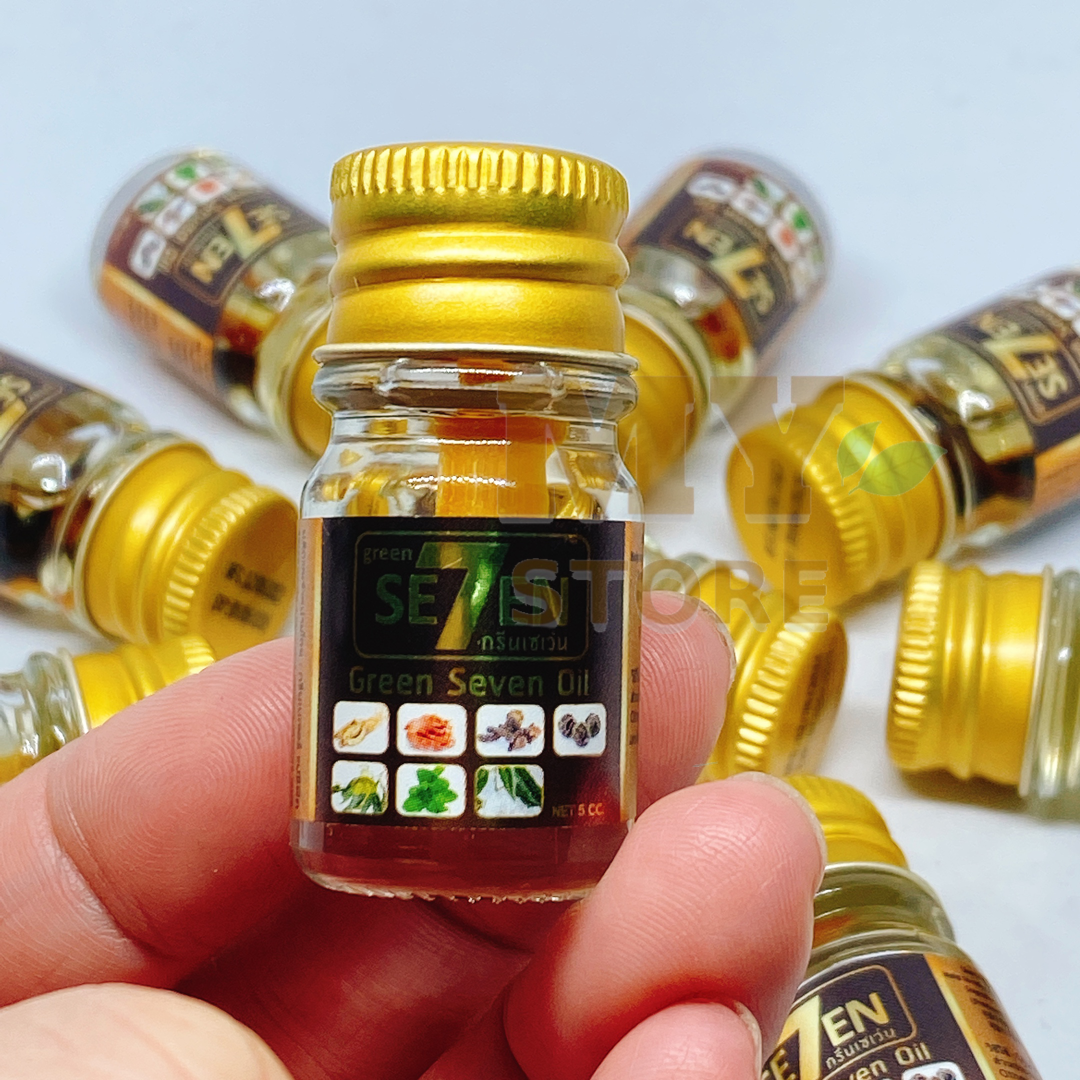 (Chính Hãng) Dầu Nước Seven 7 Vị Thảo Dược Thái Lan 5cc