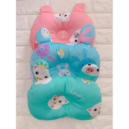 [HCM]Gối Lõm Đáng Yêu Cotton Cho Bé