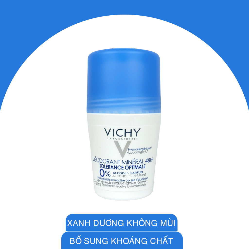 [CHÍNH HÃNG] Lăn Khử Mùi Vichy 50ml
