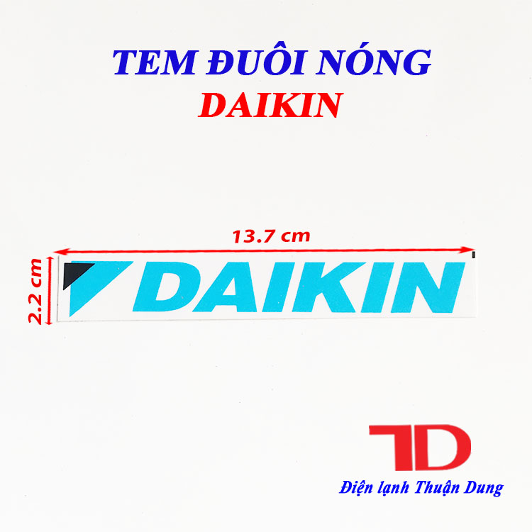 Tem đuôi nóng máy lạnh