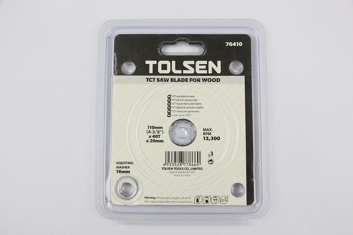 ĐĨA CẮT GỖ 210mm*24 Răng TOLSEN 76440