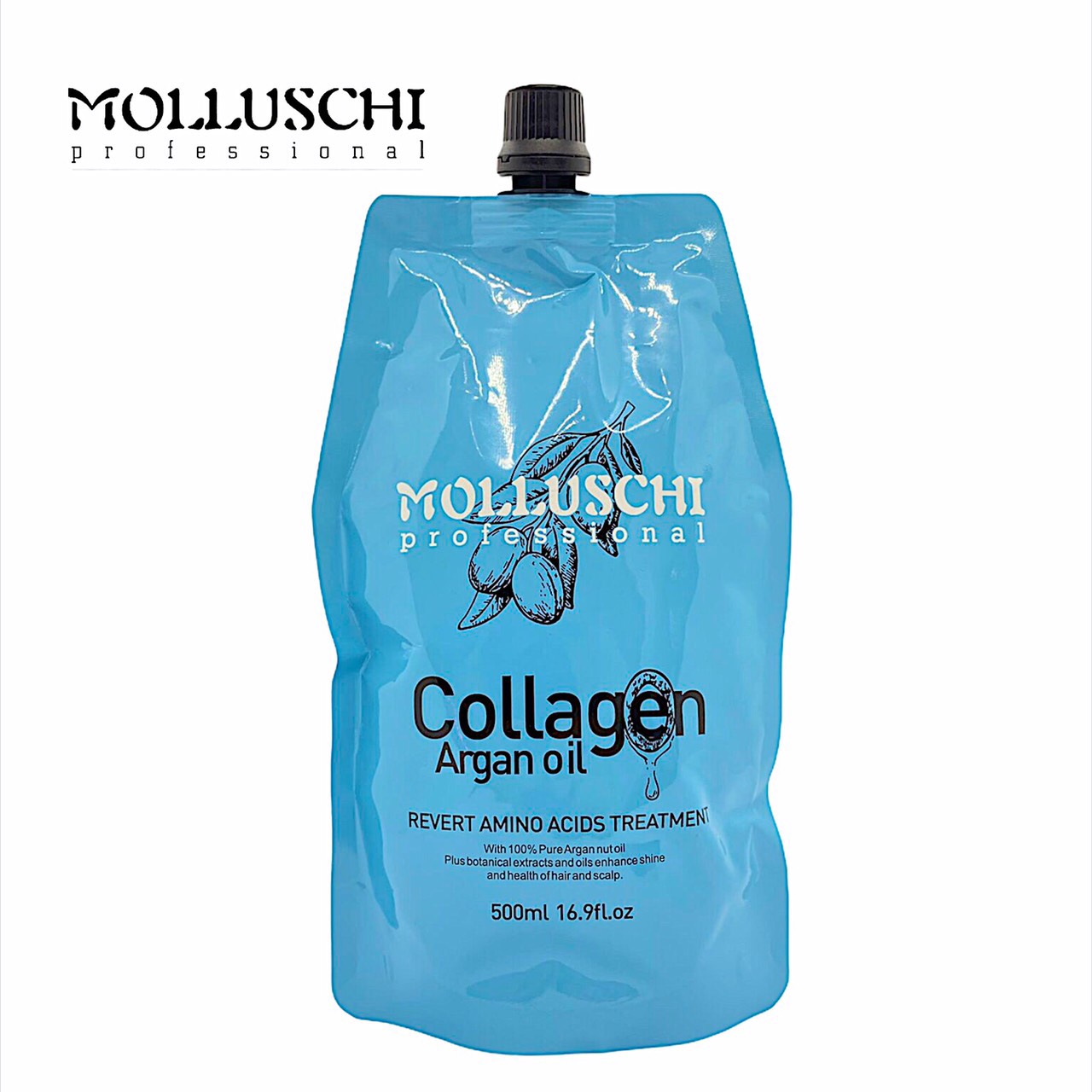 Hấp Phục Hồi Collagen MOLLUSCHI 500ml Chính Hãng