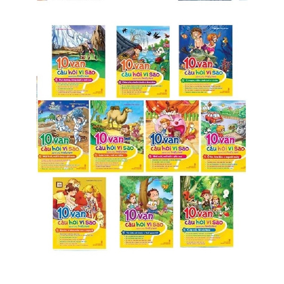 Sách bộ 10 vạn câu hỏi vì sao - mhbooks