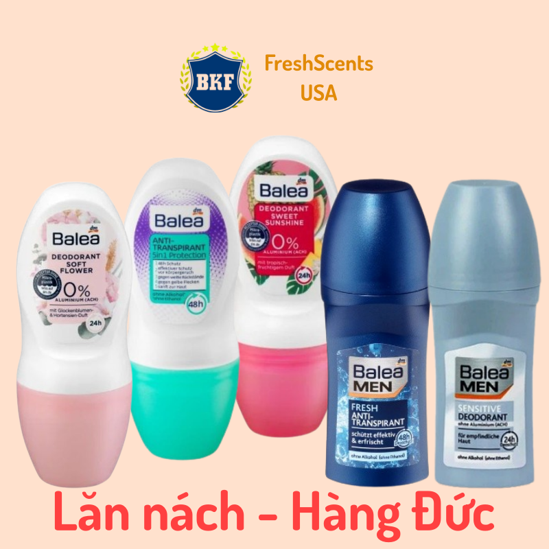 Lăn nách Mùi Balea 50ml - Nhập Khẩu Đức